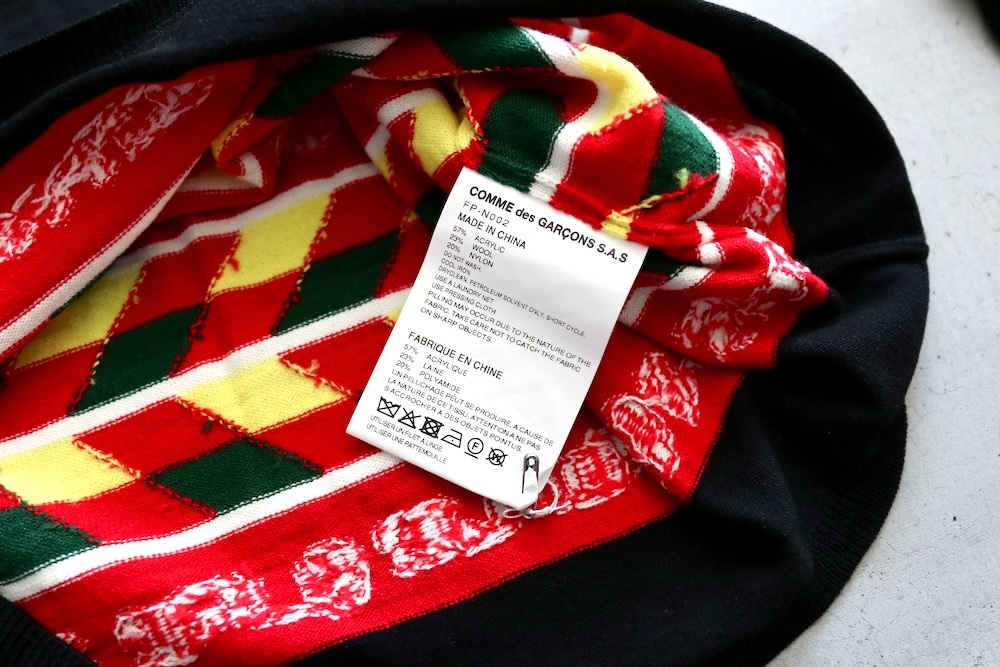 ロ*ウ様 COMME des GARÇONS SHIRT リバーシブル幅広マフラ COMME des GARCONS SHIRT(コム デ ギャルソン シャツ) 