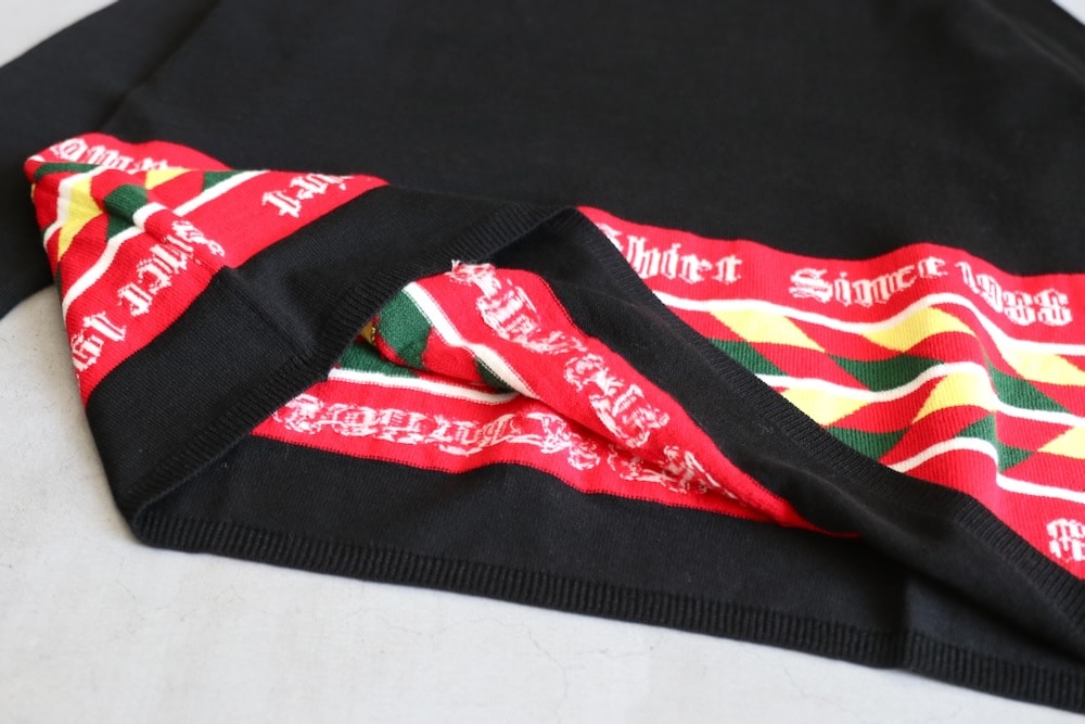 COMME des GARCONS SHIRT(���� �� ����륽�� �����) "acrylic wool intarsia gauge 12 FP-N002-051"