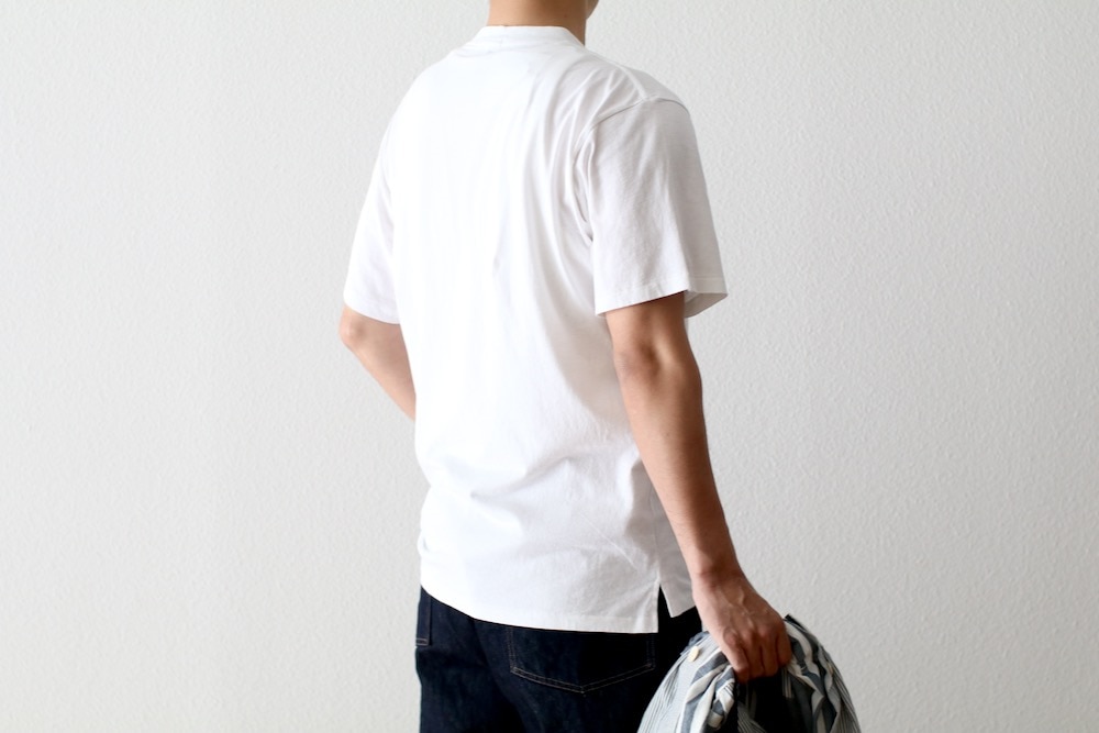 Engineered Garments (���󥸥˥����ɥ�������) "Printed Cross Crew Neck T-shirt -Multi Pattern-"