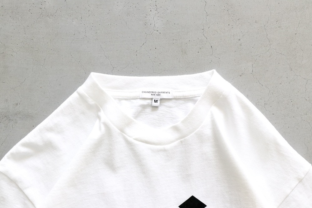 Engineered Garments (���󥸥˥����ɥ�������) "Printed Cross Crew Neck T-shirt -Multi Pattern-"