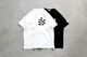 Engineered Garments (���󥸥˥����ɥ�������) "Printed Cross Crew Neck T-shirt -Multi Pattern-"