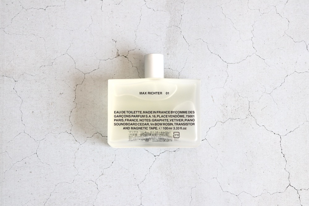 COMME des GARCONS PARFUMS (���� �� ����륽�󡦥ѥ�ե���) "MAX RICHTER 01 -BZ-M027-051-"