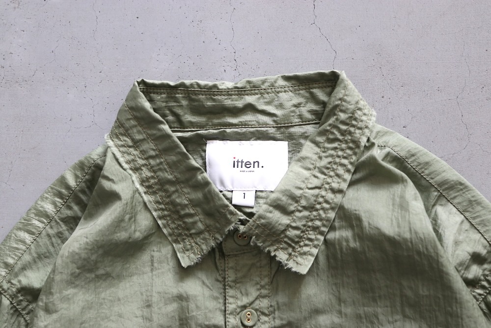 unisexitten.(åƥ) "itten 06 coach shirts - water proof nylon"