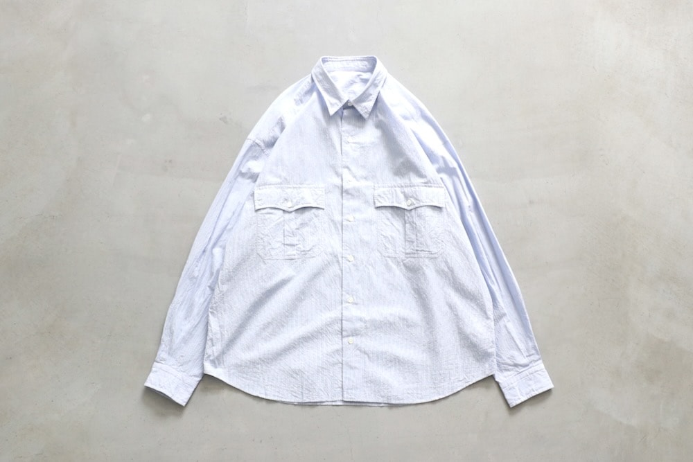 ポータークラシック　ROLL UP CHAMBRAY SHIRT ROLL UP CHAMBRAY SHIRT – PORTER CLASSIC KYOTO