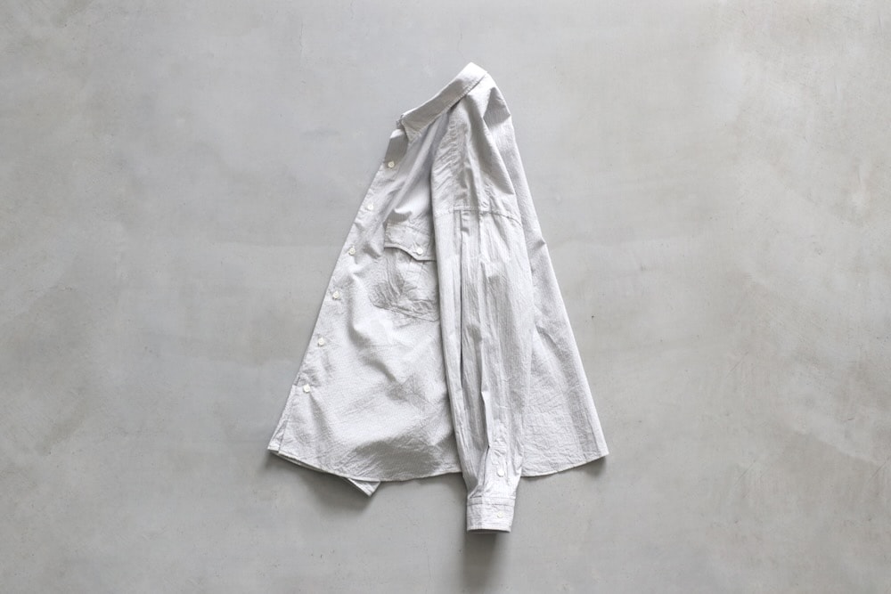 Porter Classic(�ݡ��������饷�å�) "ROLL UP STRIPE SHIRT"