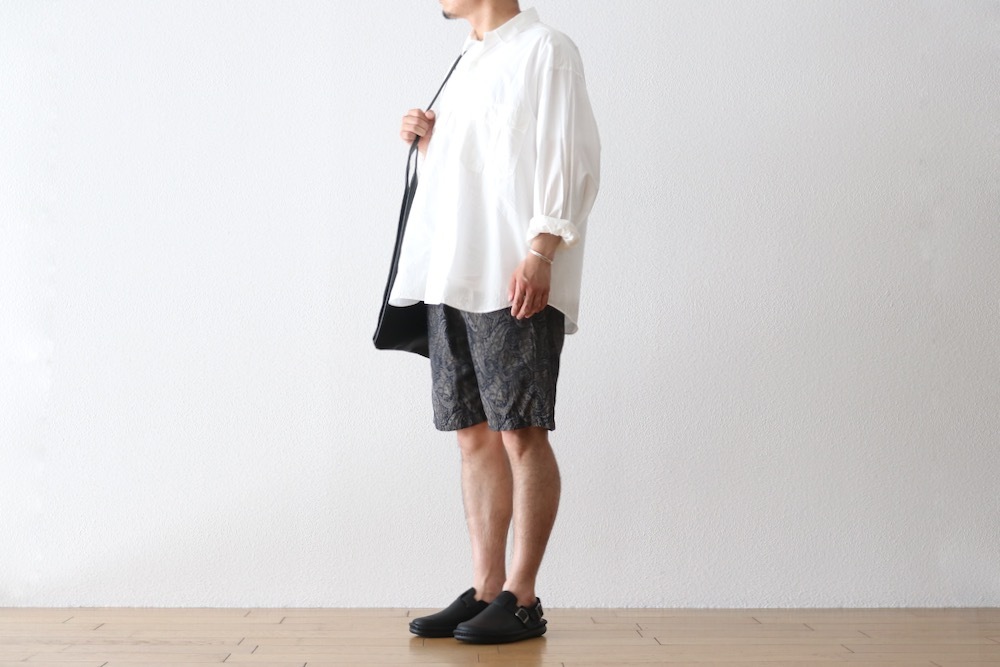 Porter Classic(�ݡ��������饷�å�) "ROLL UP STRIPE SHIRT"