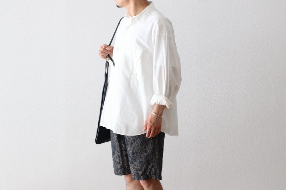Porter Classic(�ݡ��������饷�å�) "ROLL UP STRIPE SHIRT"
