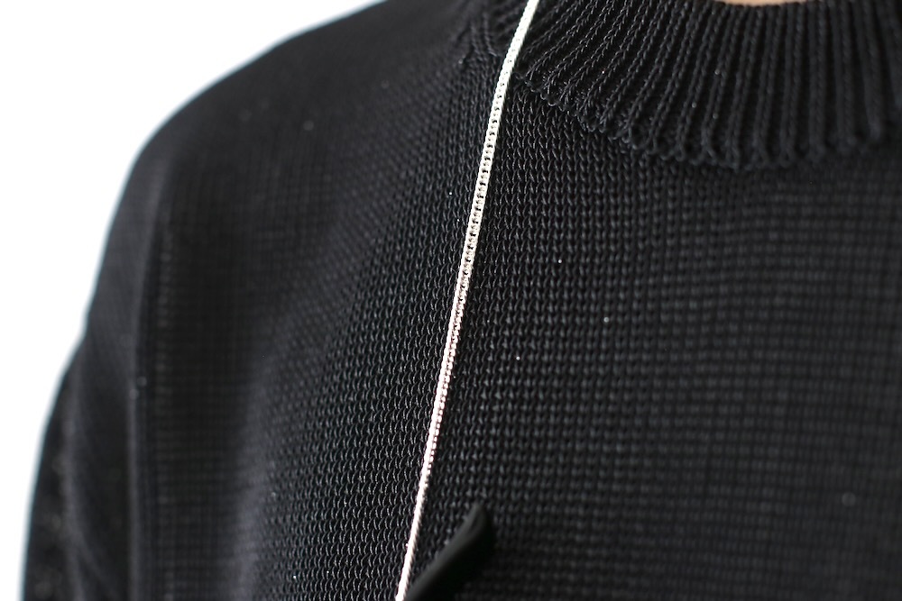 �ں����١�nobu Ikeguchi (�Υ� ��������) "GLASS CORD NO.450 -silver-"