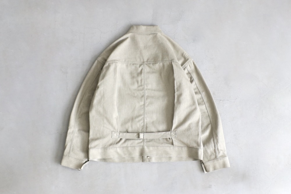SEVEN BY SEVEN (���֥�Х����֥�) "1ST TYPE COTTON PIQUE JACKET - Unstained organic cotton -"