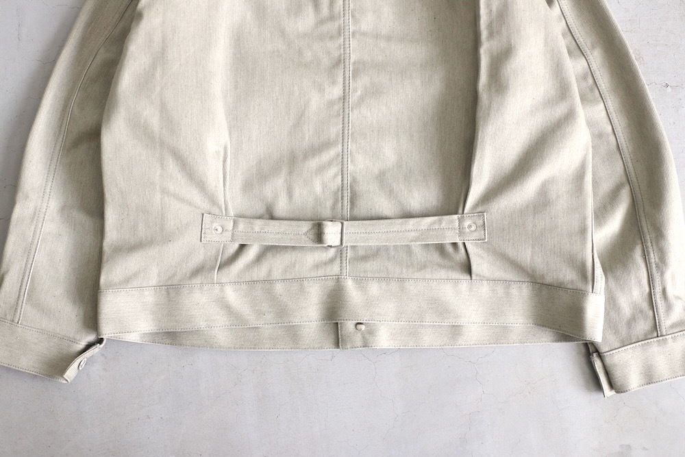 SEVEN BY SEVEN (���֥�Х����֥�) "1ST TYPE COTTON PIQUE JACKET - Unstained organic cotton -"