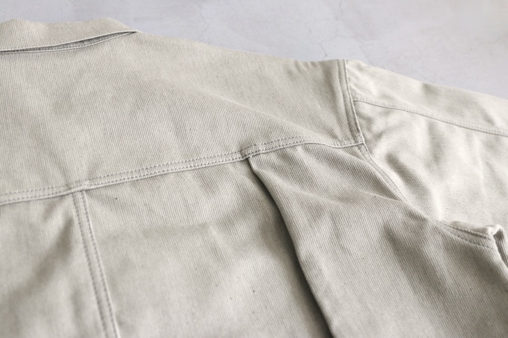 SEVEN BY SEVEN (���֥�Х����֥�) "1ST TYPE COTTON PIQUE JACKET - Unstained organic cotton -"