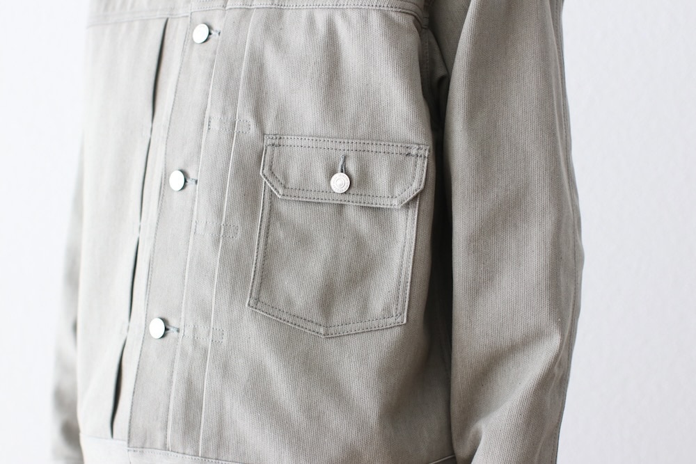 SEVEN BY SEVEN (���֥�Х����֥�) "1ST TYPE COTTON PIQUE JACKET - Unstained organic cotton -"