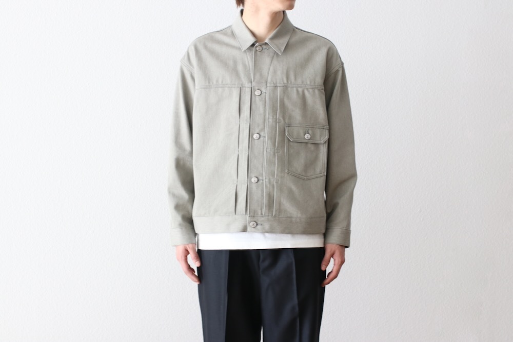 SEVEN BY SEVEN (���֥�Х����֥�) "1ST TYPE COTTON PIQUE JACKET - Unstained organic cotton -"