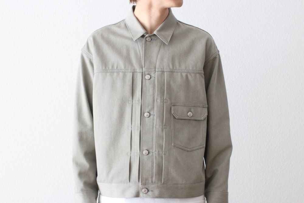 SEVEN BY SEVEN (���֥�Х����֥�) "1ST TYPE COTTON PIQUE JACKET - Unstained organic cotton -"