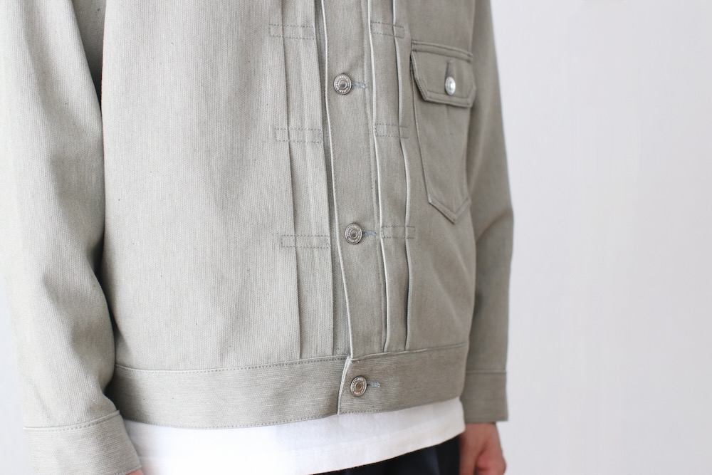 SEVEN BY SEVEN (���֥�Х����֥�) "1ST TYPE COTTON PIQUE JACKET - Unstained organic cotton -"