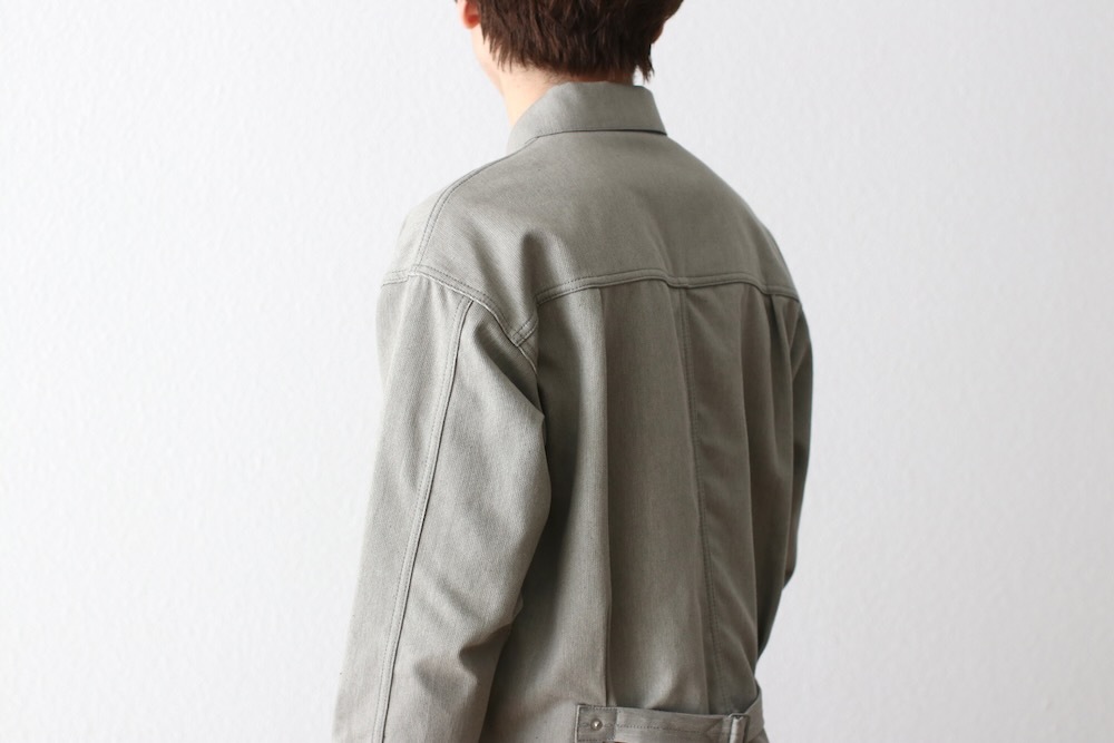 SEVEN BY SEVEN (���֥�Х����֥�) "1ST TYPE COTTON PIQUE JACKET - Unstained organic cotton -"