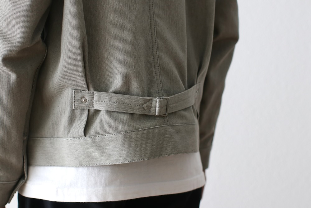 SEVEN BY SEVEN (���֥�Х����֥�) "1ST TYPE COTTON PIQUE JACKET - Unstained organic cotton -"