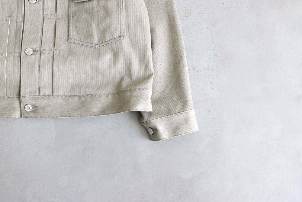 SEVEN BY SEVEN (���֥�Х����֥�) "1ST TYPE COTTON PIQUE JACKET - Unstained organic cotton -"