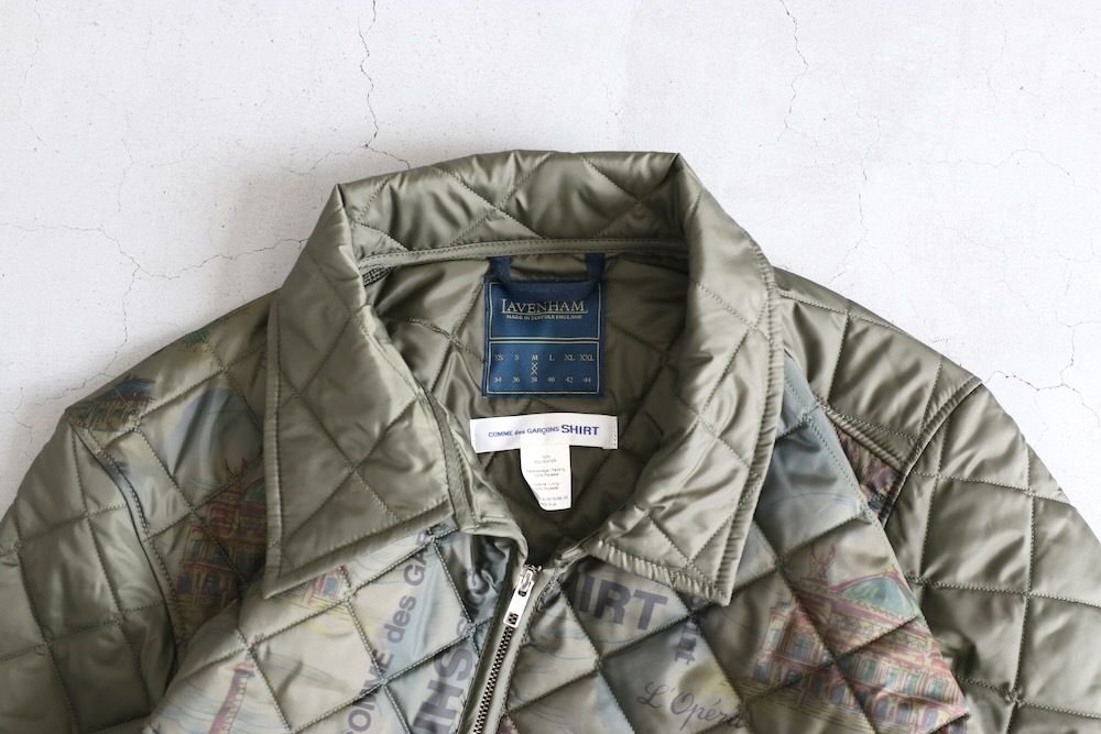 ��limited��COMME des GARCONS SHIRT x LAVENHAM(���� �� ����륽�� ����� x ��٥�ϥ�) "CDG SHIRT x LAVENHAM bias raydon FP-J522-051"