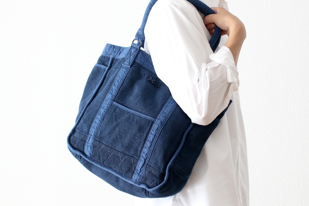 バッグ Porter Classic KENDO TOTE BAG (M) Porter Classic [포터 클래식] - PC Kendo Tote bag - Indigo