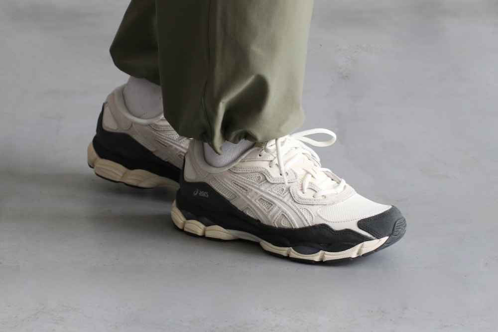 靴 asics GEL-NYC WHITE/SMOKE GREY Asics GEL-NYC Sneakers White / Smoke Grey - Men's Sports