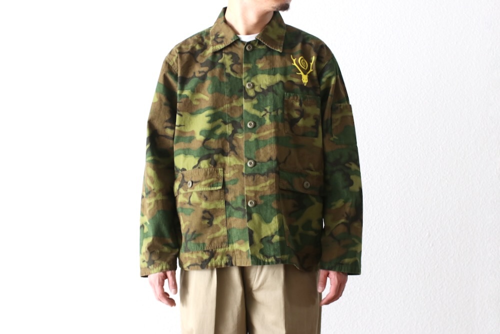 South2 West8 (�������ġ� �������ȥ�����) "Ranger Shirt - Cotton Ripstop / Camo -"