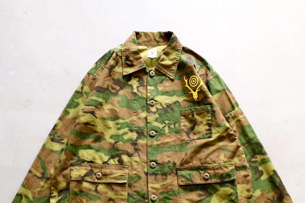 South2 West8 (�������ġ� �������ȥ�����) "Ranger Shirt - Cotton Ripstop / Camo -"