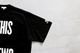 Engineered Garments (���󥸥˥����ɥ�������) "Printed Cross Crew Neck T-shirt -This Are-"