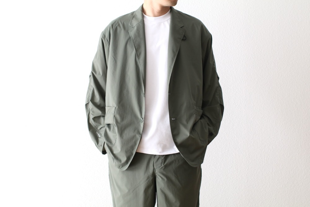 ✨未使用級 モラビト ポリタフタ 撥水 ジャケット 比翼 Wジップ 現行 W's Tech Travel 2B Jacket(F(WOMEN) Wolf Gray/ウルフグレー): DAIWA