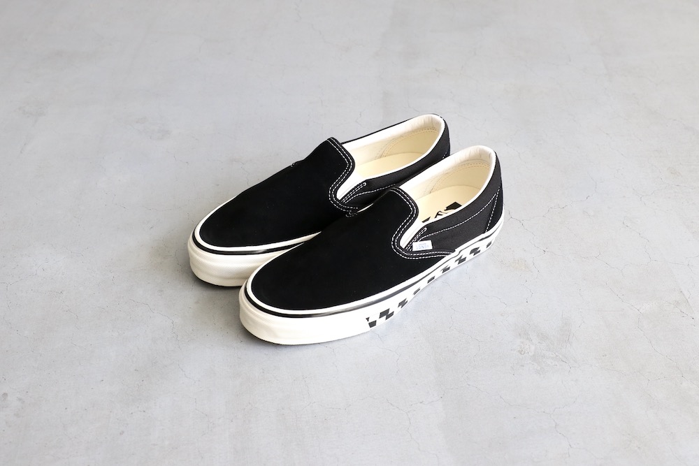 ��10.3 Release��VANS(������) "VANS PREMIUM LX Classic Slip-On 98 - BLACK / MARSHMALLOW -"