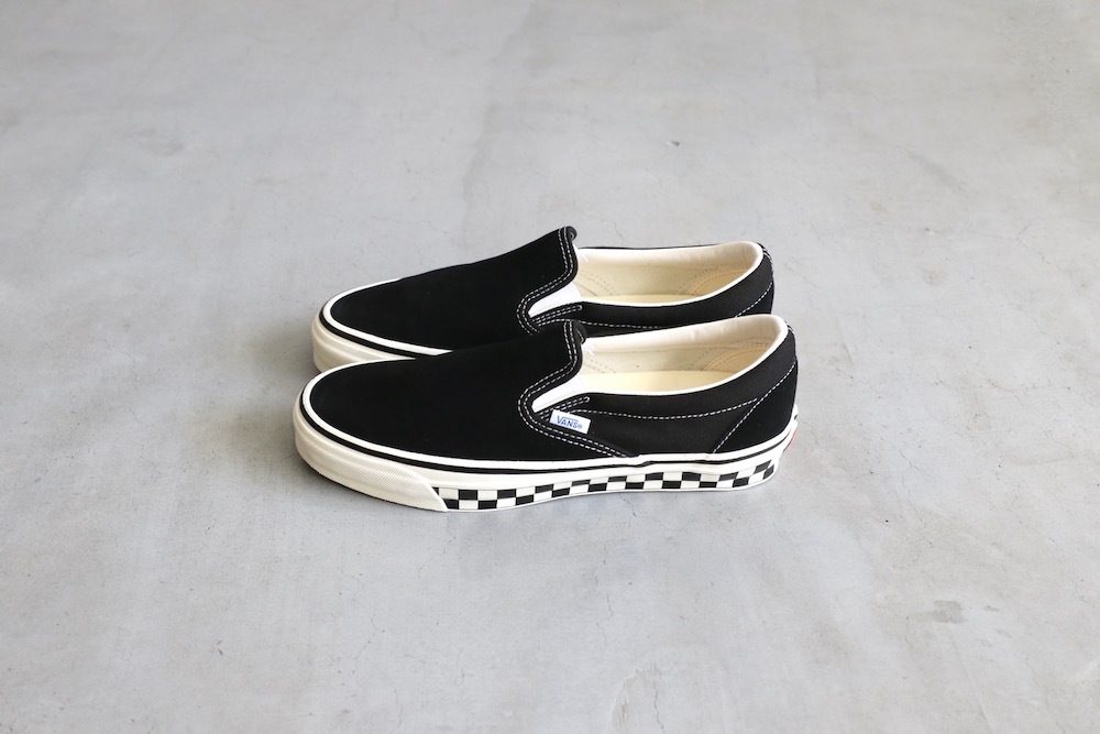 ��10.3 Release��VANS(������) "VANS PREMIUM LX Classic Slip-On 98 - BLACK / MARSHMALLOW -"