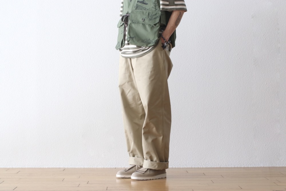 変わらず持ちたい》NEW BASIC CHINO PANT – ナイジェル