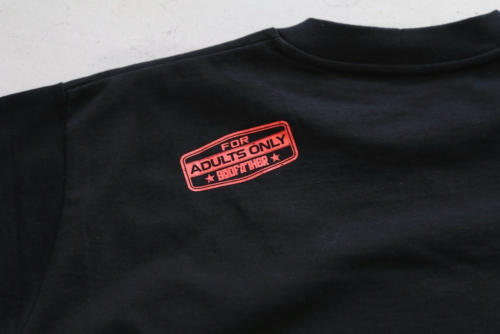 LOOSE JOINTS(롼祤) "NAOHIRO UKAWA - 'GODFATHER against The Difficult language' S/S TEE"