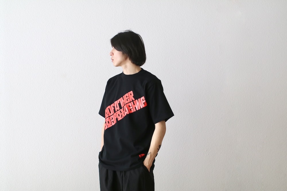 LOOSE JOINTS(롼祤) "NAOHIRO UKAWA - 'GODFATHER against The Difficult language' S/S TEE"