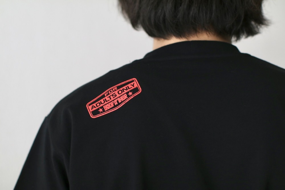 LOOSE JOINTS(롼祤) "NAOHIRO UKAWA - 'GODFATHER against The Difficult language' S/S TEE"