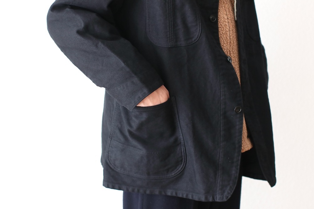 Porter Classic(�ݡ��������饷�å�) "MOLESKIN COVERALL JACKET"