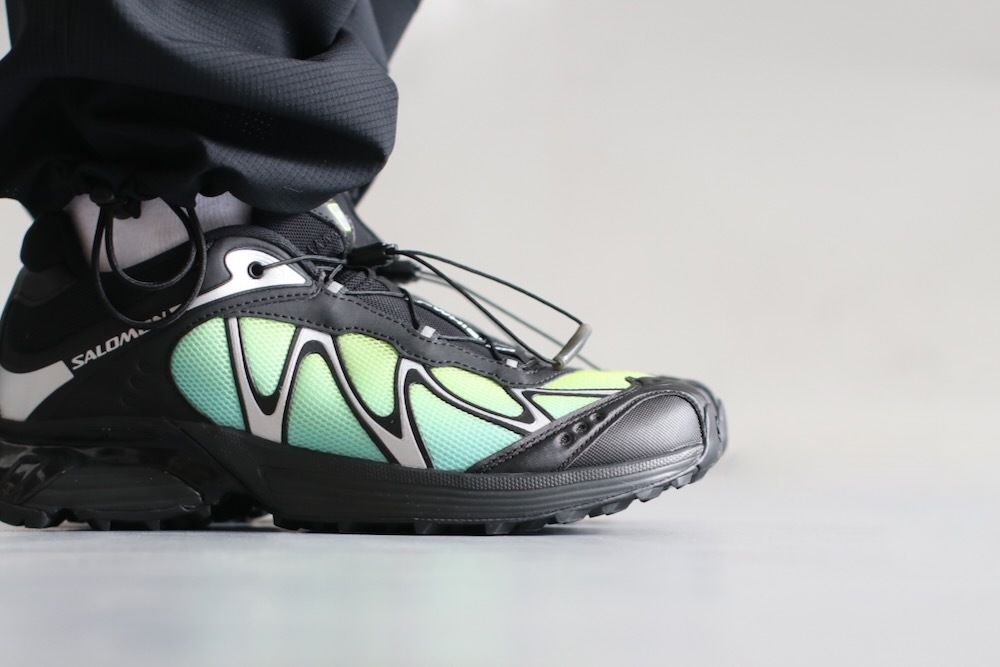靴 SALOMON XT-WHISPER 25cm Iced Aqua SALOMON XT-WHISPER Black/Iced Aqua/Ftw Silver（サロモン XT