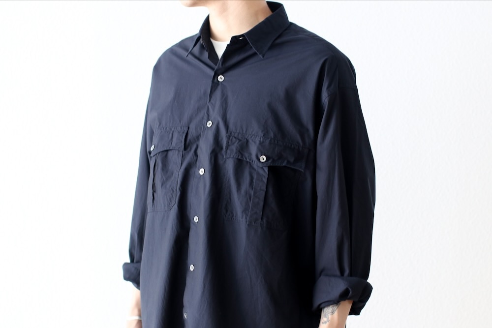 Porter Classic(ポータークラシック) ROLL UP SHIRT ROLL UP GINGHAM CHECK SHIRT（ロール アップ ギンガム チェック