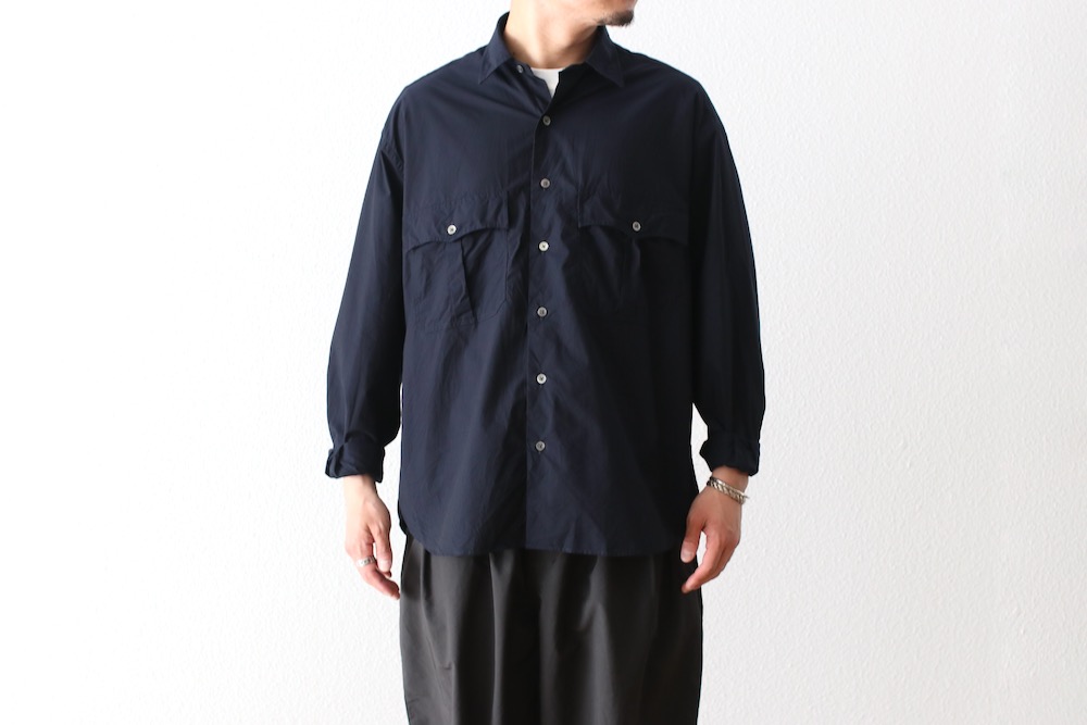 Porter Classic(�ݡ��������饷�å�) "ROLL UP COTTON SHIRT"