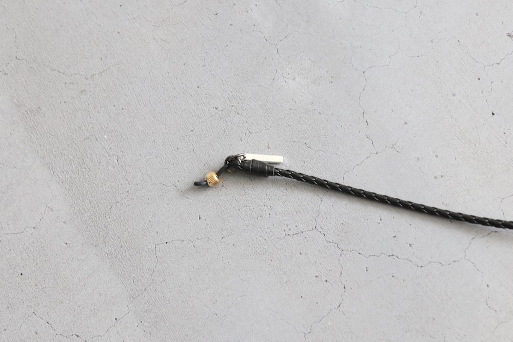 ں١nobu Ikeguchi (Υ ) "GLASS CORD NO.452 -leather-"