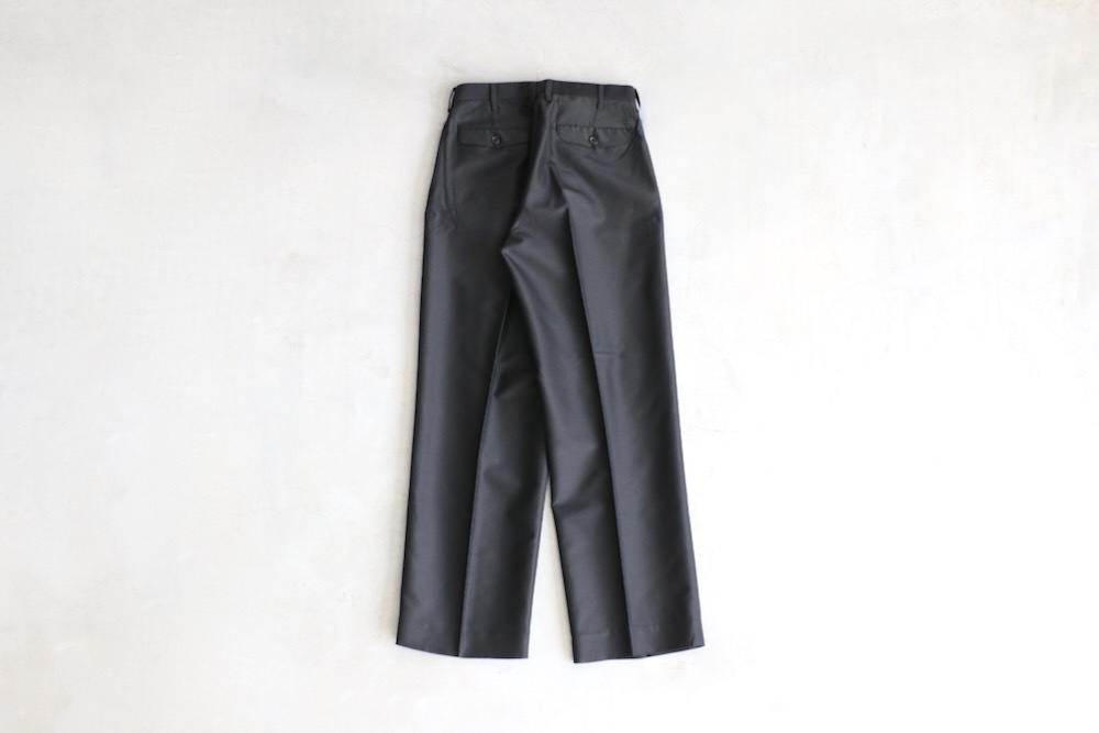 たそ SEVEN BY SEVEN / TUCK EASY PANTS - Silk / Wool - | THE