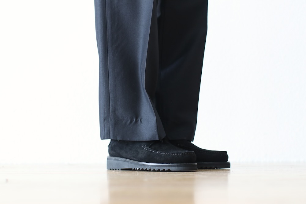 SEVEN BY SEVEN (���֥�Х����֥�) "IN-TUCK TROUSERS - Silk / Wool -"