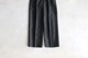 SEVEN BY SEVEN (���֥�Х����֥�) "IN-TUCK TROUSERS - Silk / Wool -"