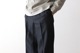 SEVEN BY SEVEN (���֥�Х����֥�) "IN-TUCK TROUSERS - Silk / Wool -"