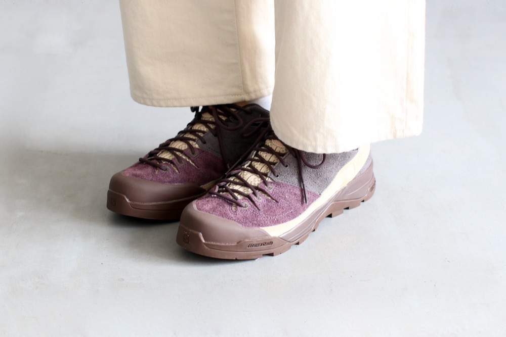 SALOMON(�������)"X-ALP SUEDE Plum Perfect / Nine Iron / Safari"