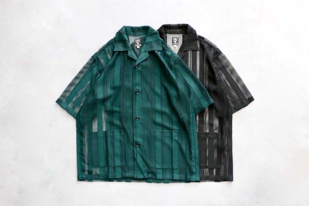 South2 West8 (�������ġ� �������ȥ�����) "Cabana Shirt - Poly Lace Jq."