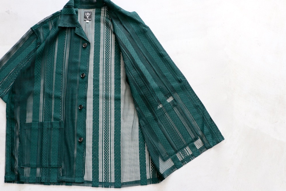 South2 West8 (�������ġ� �������ȥ�����) "Cabana Shirt - Poly Lace Jq."