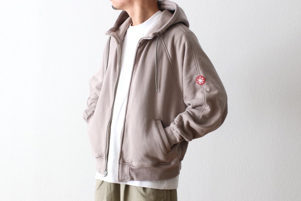C.E(��������) "SOLID BIG HEAVY ZIP HOODY"