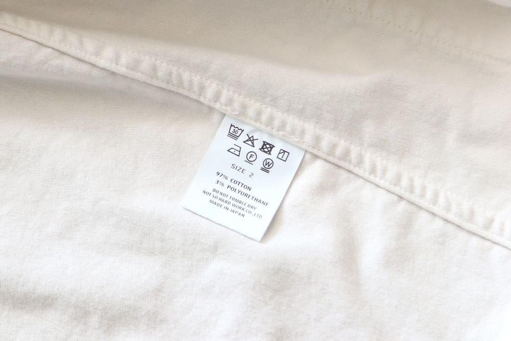 ��WOMEN'S��TOUJOURS�ʥȥ����塼�ˡ�Oversize Work Jacket - GARMENT DYE COTTON STRETCH MOLESKIN CLOTH -"