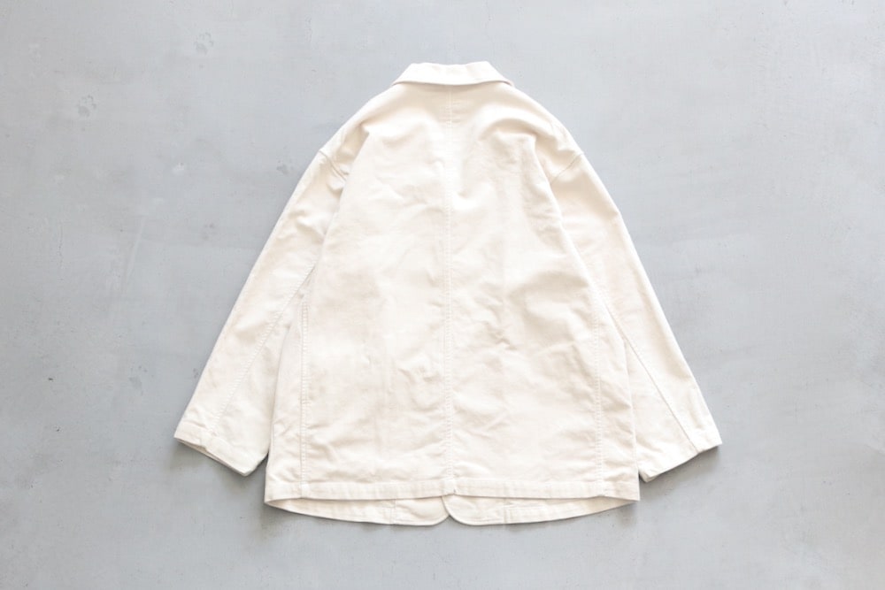 WOMEN'S】TOUJOURS（トゥジュー）“Oversize Work Jacket - GARMENT DYE